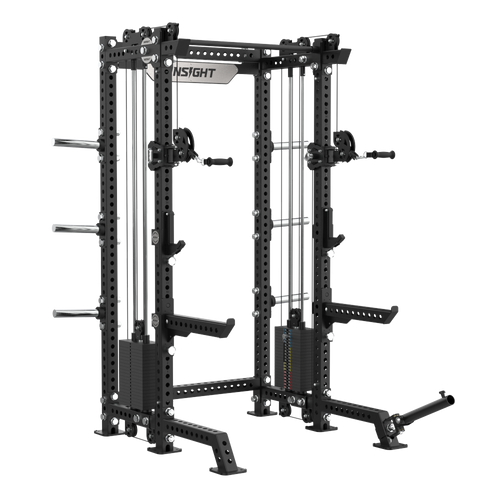 Insight Fitness Half Rack With Dual Pulley RR-HR-75-03