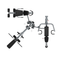 Thumbnail for Insight Fitness 3 Station Multi Gym BS004 with multiple attachments on a white background
