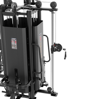 Thumbnail for Insight Fitness 4 Station Multi Gym - SA023 with multiple attachments on a white background