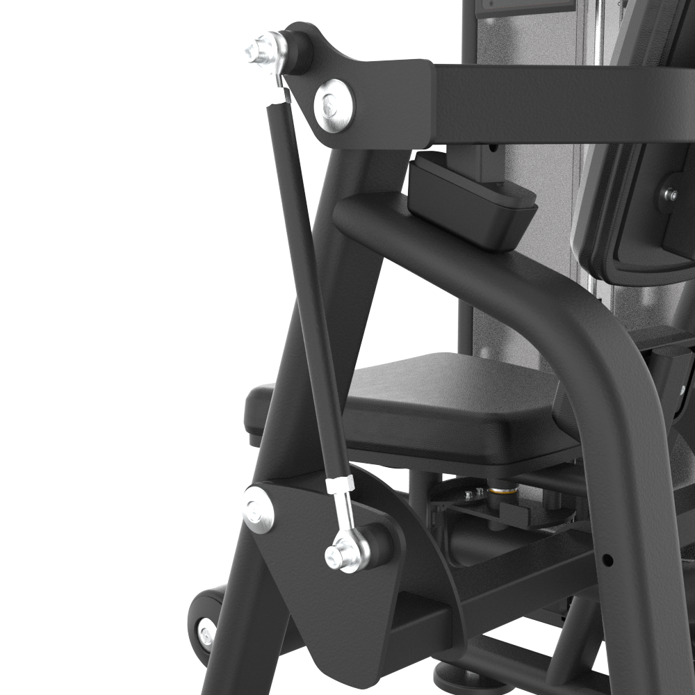 Close-up of a Insight Fitness Abdominal Crunch - BE8035 component on a white background