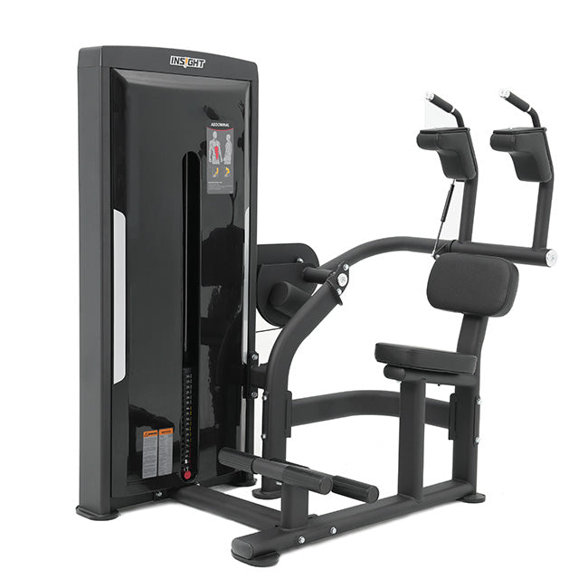 Insight Fitness Abdominal Machine - SA027D with digital display on a white background