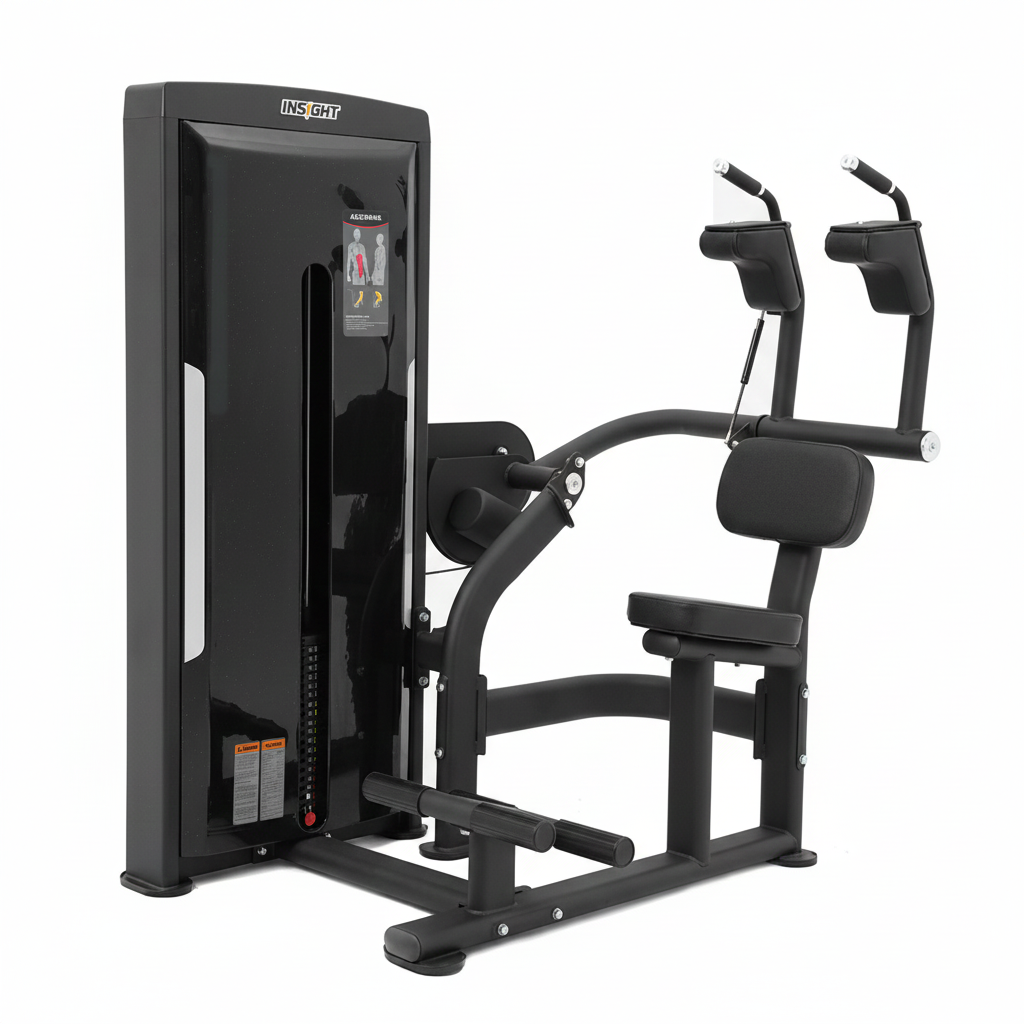 Insight Fitness Abdominal Machine - SA027D with digital display on a white background