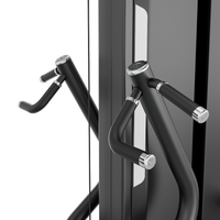 Thumbnail for Insight Fitness Adjustable Pull down & Row - SA041 with metallic handles on a white background