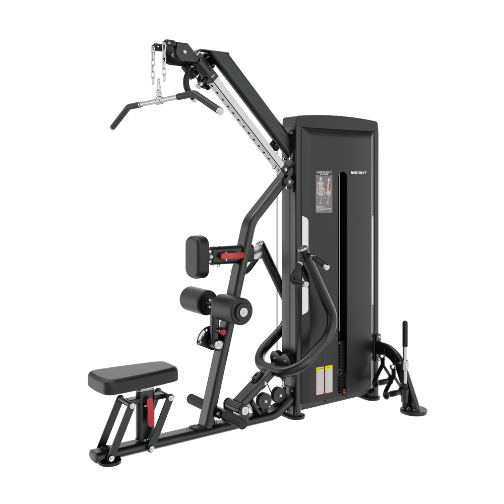 Insight Fitness Adjustable Pull down & Row - SA041 on a transparent background