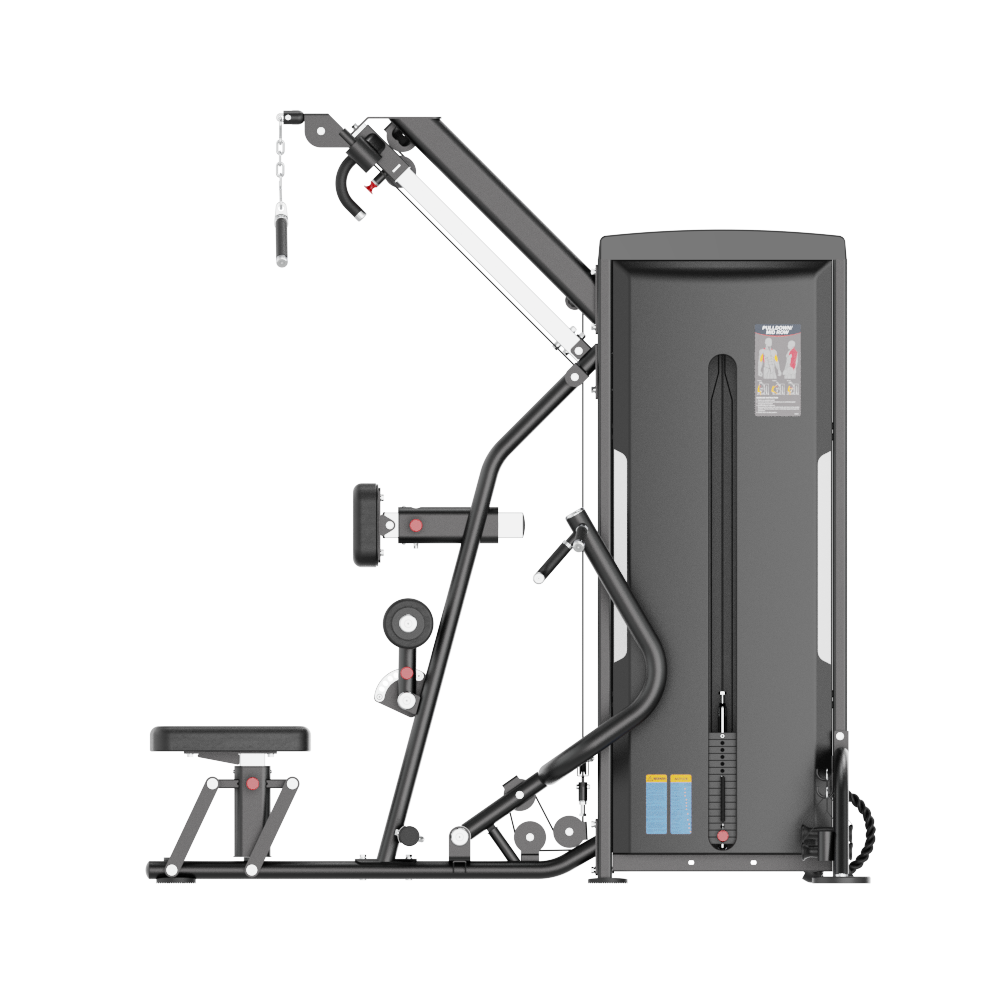 Insight Fitness Adjustable Pull down & Row - SA041 with various components on a white background