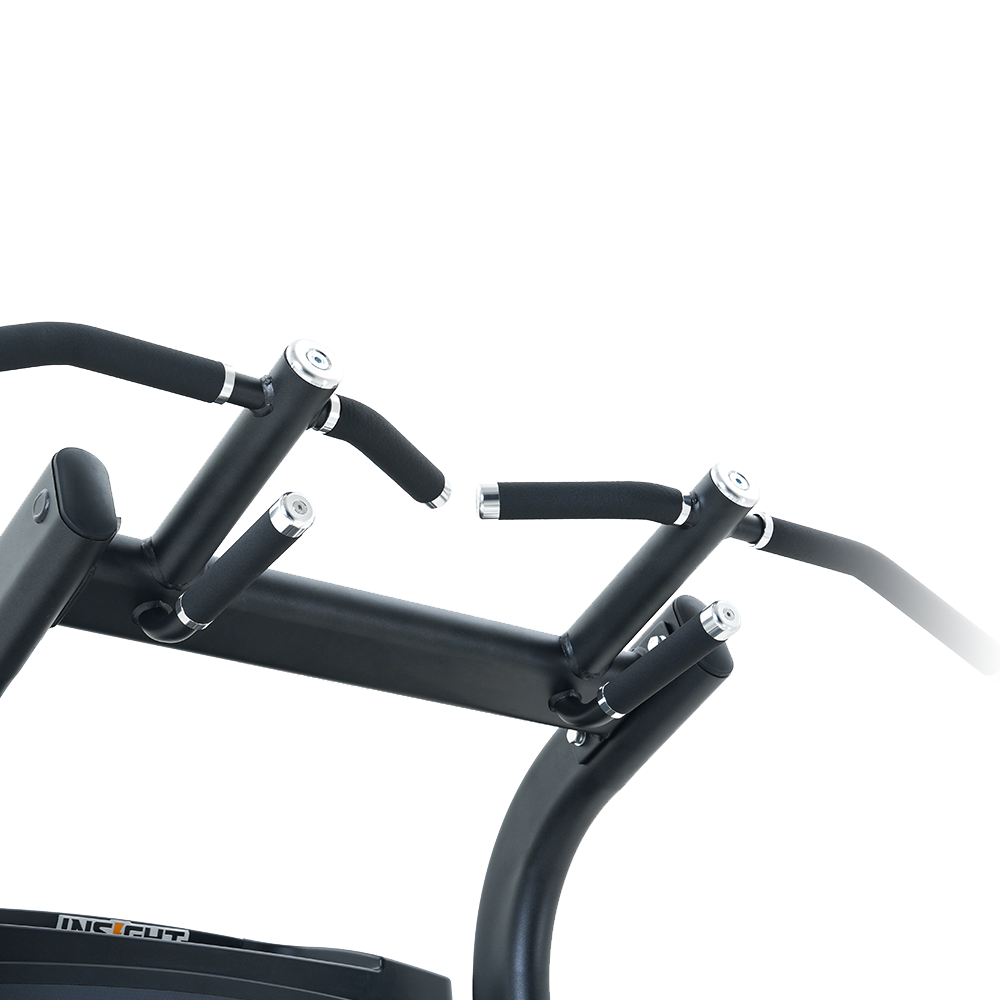 Insight Fitness Assisted Chin/Dip - BE8008 with handles on a white background