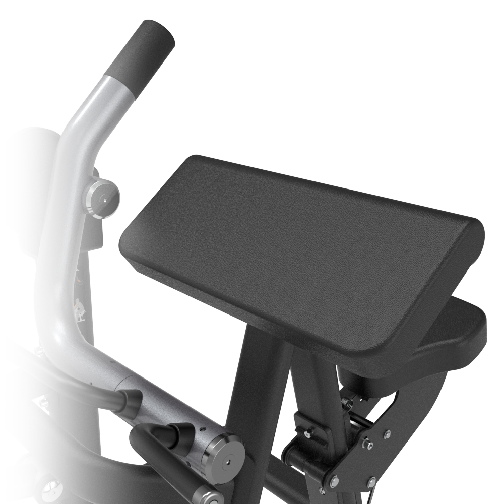Insight Fitness Biceps Curl - SH018 with arm attachment on a white background