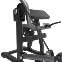 Thumbnail for Insight Fitness Biceps Curl - SH018 with black and gray design on a white background