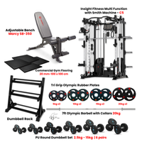 Thumbnail for Insight Fitness C5 Multi Function Smith Machine Home Gym Bundle Offer  - PRO6