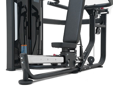 Insight Fitness Chest & Shoulder Press - SA029 with a focus on the leg press component on a white background