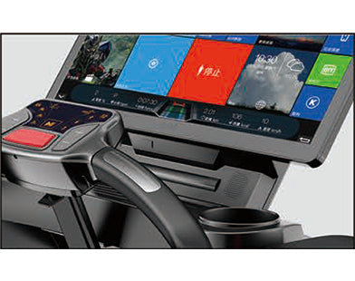 Insight Fitness Commercial Treadmill With Screen - RT8 Control panel with touchscreen display 