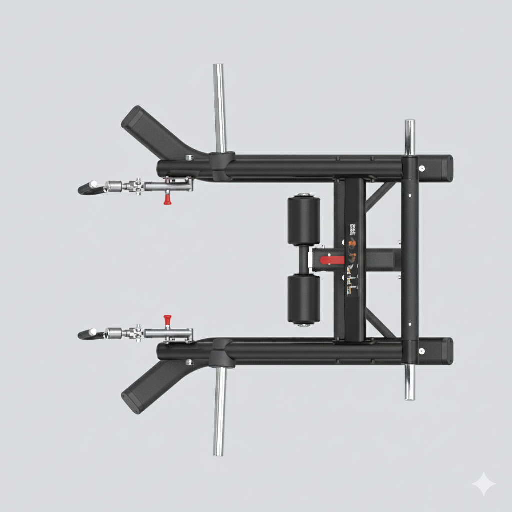 Insight Fitness Deadlift/Lunge - SH028 with adjustable components on a white background