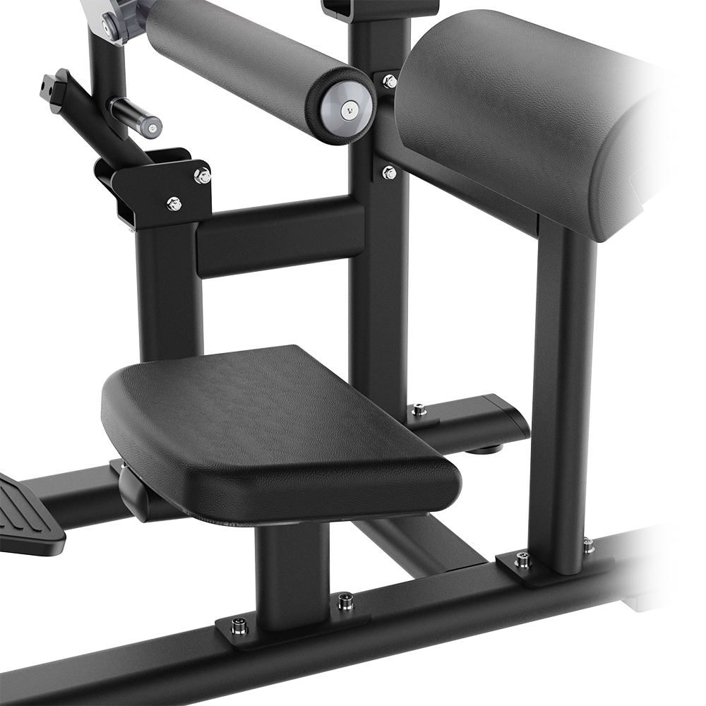 Insight Fitness Hip Thruster - SH031 with seat and arm attachments on a white background