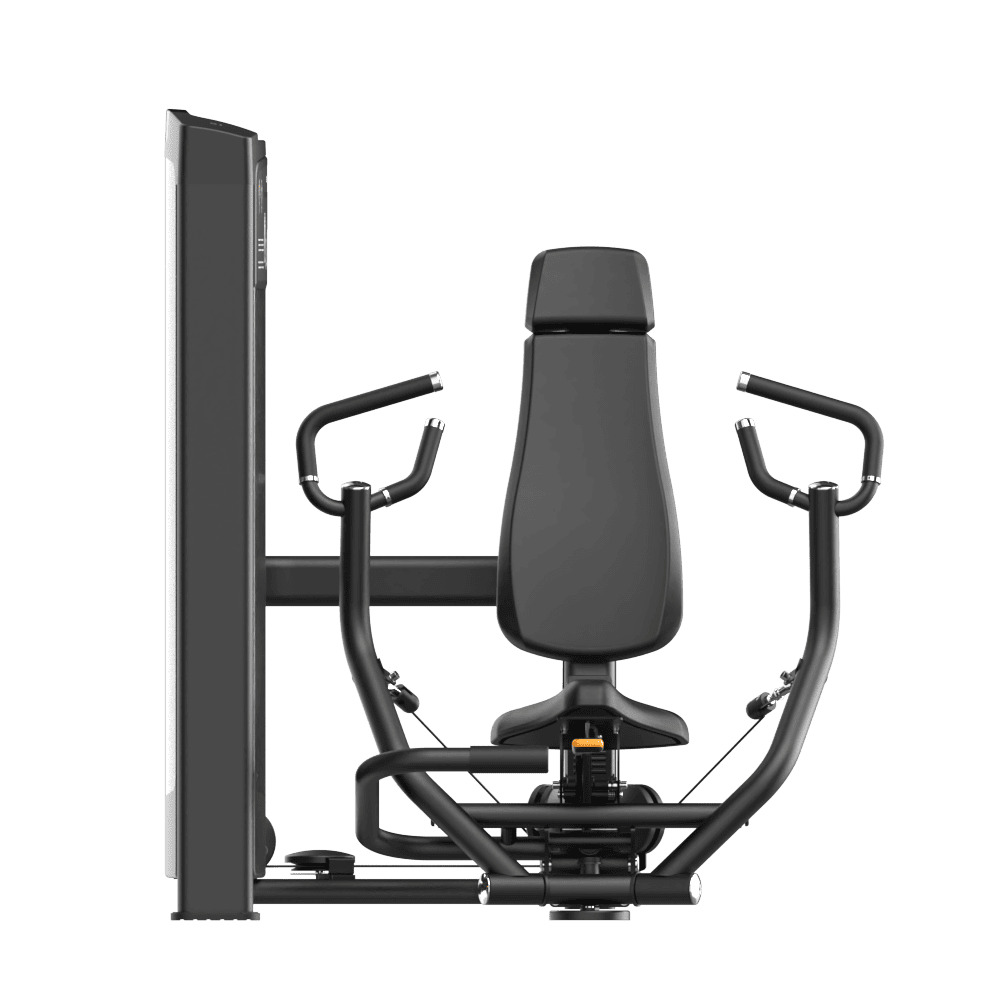 Insight Fitness ISO Lateral Chest Press - BE8001 on a transparent background