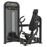 Thumbnail for Insight Fitness ISO Lateral Chest Press - BE8001 with digital display on a white background