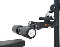 Thumbnail for Insight Fitness Lat Pull Down and Mid Row - SA026 with weight plates on a white background