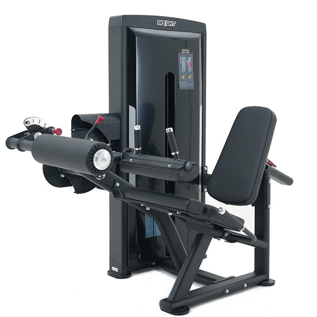 Insight Fitness Leg Curl - SA013 with a digital display on a white background
