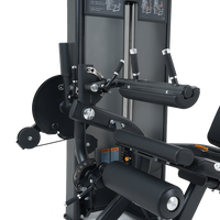Thumbnail for Close-up of Insight Fitness Leg Curl/Extension - BE8025  with visible components on a white background