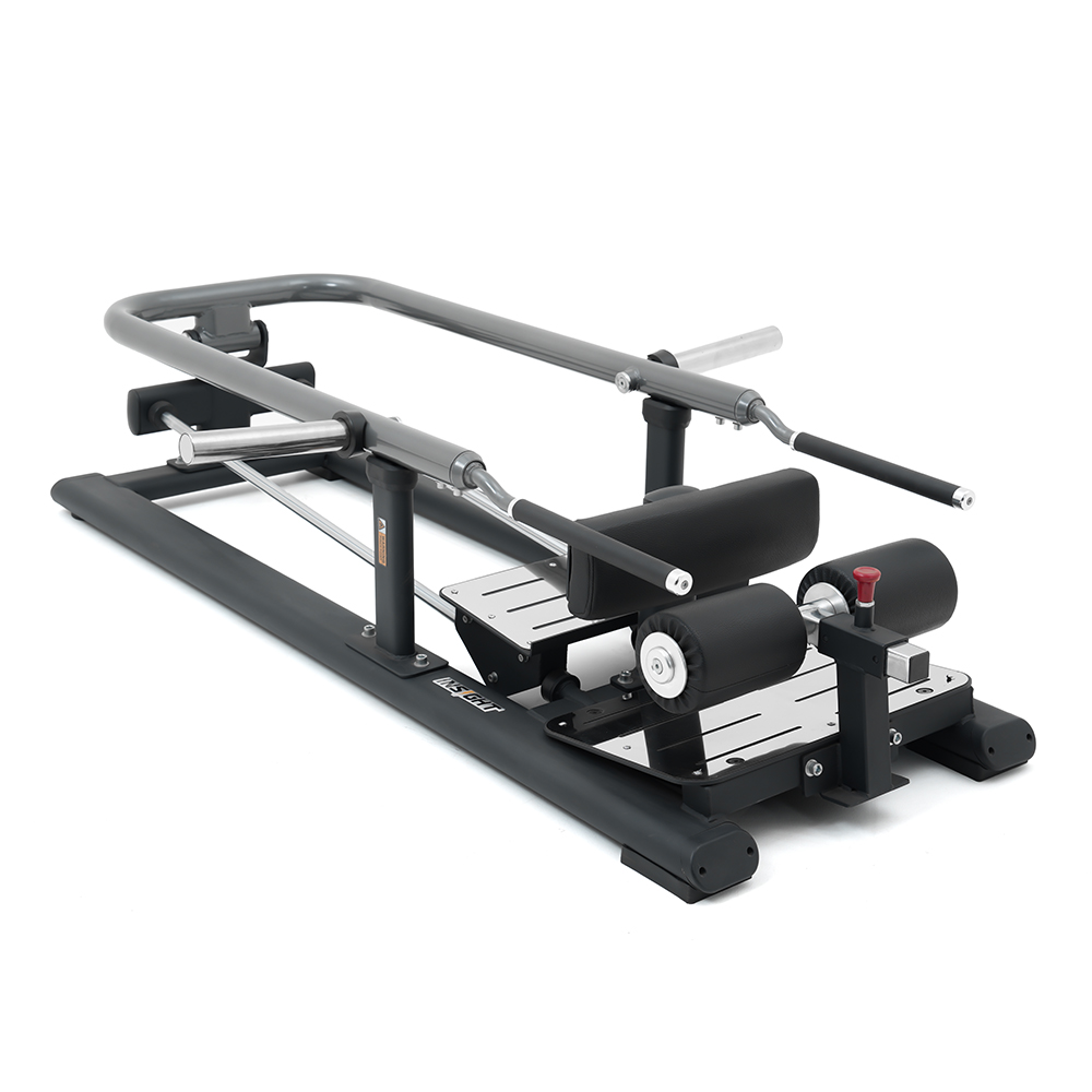 Insight Fitness Lunge - SH023 with rollers and handles on a white background