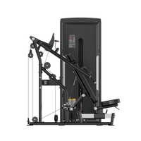 Thumbnail for Insight Fitness Multi Chest Press - SA043 with pulley system on a white background