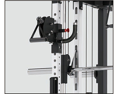 Insight Fitness Multi Function with Smith Machine - C5 with pulley system on a white background
