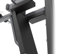 Thumbnail for Close-up of a Insight Fitness Pendulum Squat - SH033 frame on a white background