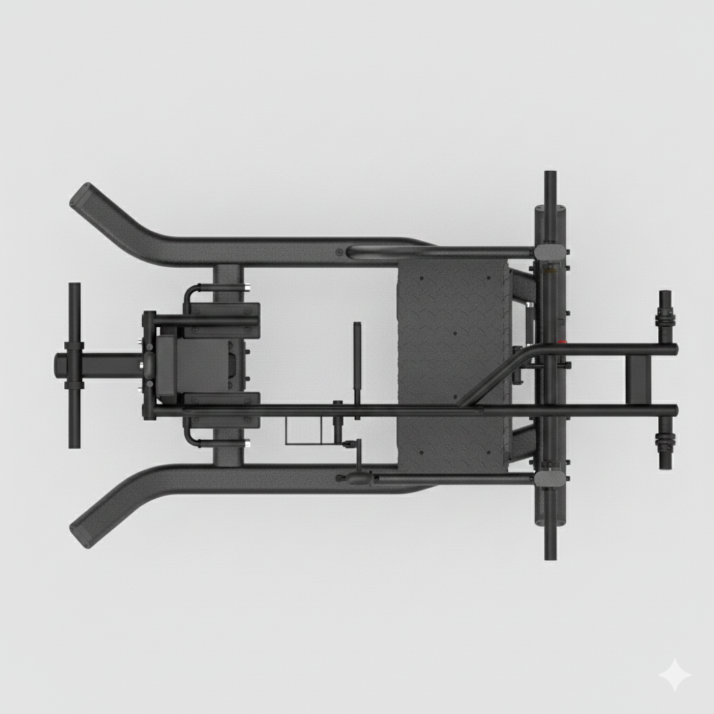 Insight Fitness Pendulum Squat - SH033 upper view