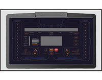 Thumbnail for Insight Fitness Recumbent Bike - RR5 Control panel with digital display and buttons on a dark background