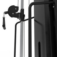 Thumbnail for Close-up of a Insight Fitness SA Series Cable Crossover - SA022 with pulley system on a white background