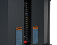 Thumbnail for Insight Fitness SA Series Dual Adjustable Pulley - SA021 Tall black vertical object with measurement scale and warning labels on a dark background