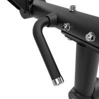 Thumbnail for Close-up of a Insight Fitness SQUAT Machine - SH021 with chrome accents on a white background