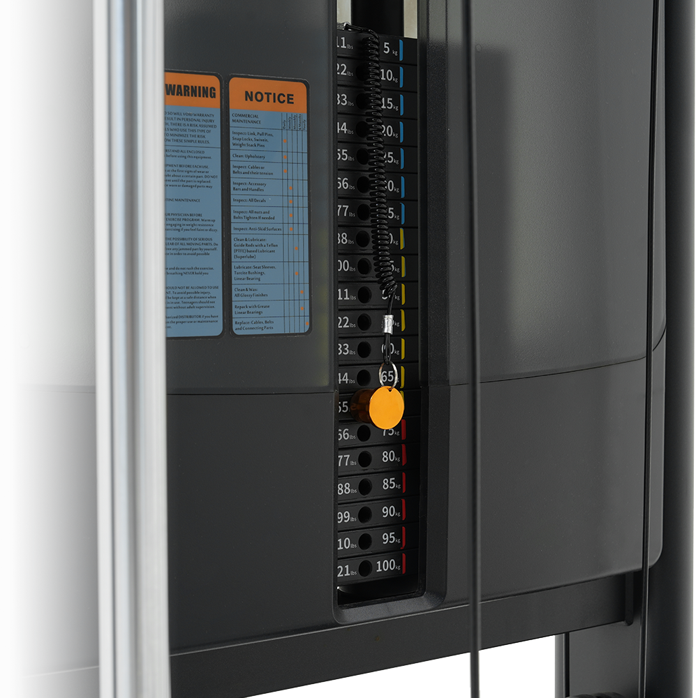 Electrical panel with numbered sockets and warning labels on a metallic surface.