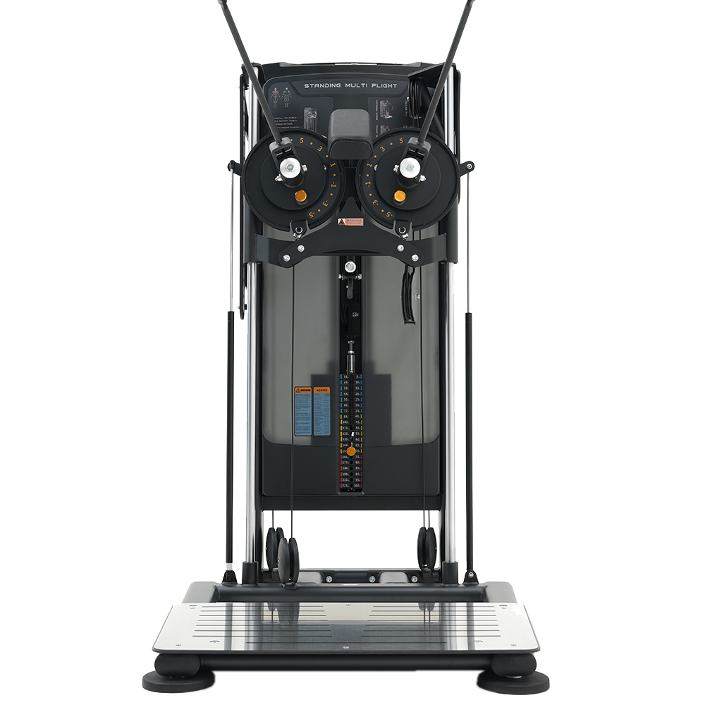 Insight Fitness Standing Multi Flight - BE8034 machine on a white background