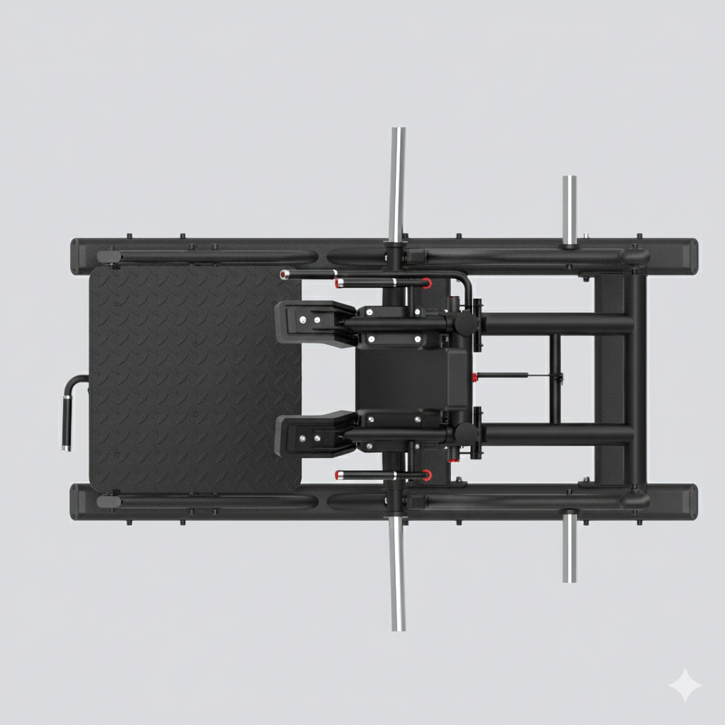 Insight Fitness V Squat - SH038 on a white background