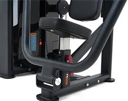 Close-up of a piece of Insight Fitness Vertical Chest Press - SA001 with visible branding.