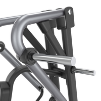 Thumbnail for Close-up of Insight Low Row SH004 with metal bars on a white background
