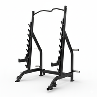 Thumbnail for Insight Multi Purpose Rack - BS019 designed for weight lifting, featuring various attachment points for different exercises.
