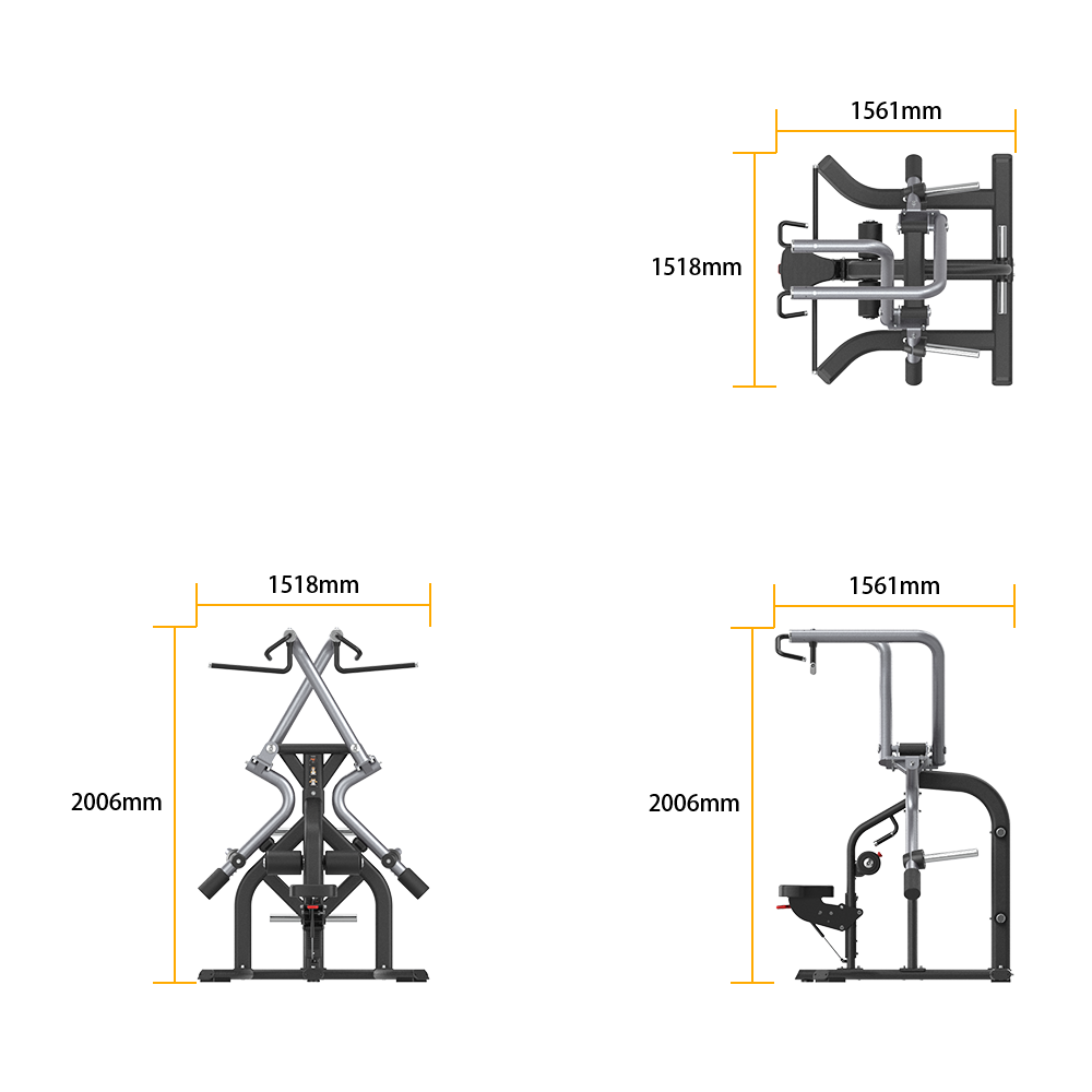Measurement chart of a piece of Insight Pulldown - SH037 on a white background