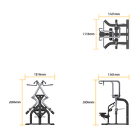 Thumbnail for Measurement chart of a piece of Insight Pulldown - SH037 on a white background
