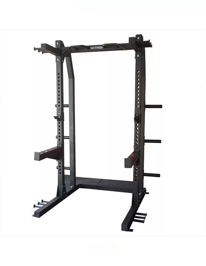 1441 Fitness Squat Rack Power Rack with Weightlifting Platform J613