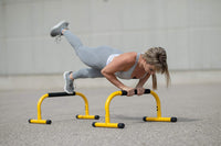 Thumbnail for Lebert Fitness Parallettes Push Up Dip Stand (12''H x 25''L x 16''W)