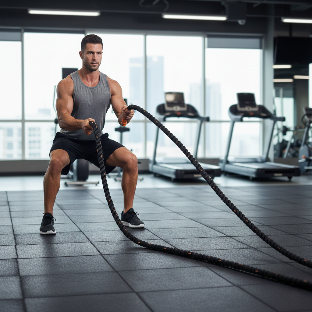 LiveUp Battle Rope LS3676 - 9 Metre