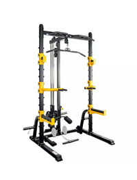 Thumbnail for MDL 66 Multi Function Rack Combo with Plate Set Bench and Flooring  - Bundle Offer - MDL66