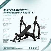 Thumbnail for Insight Fitness Incline Olympic Bench - DR005