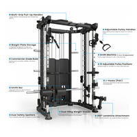 Thumbnail for 1441 Fitness Multi-Functional Smith Machine - 41FC81
