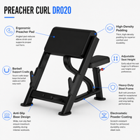 Thumbnail for Insight Fitness Preacher Curl - DR020