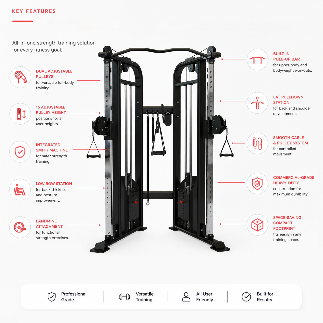 Insight Fitness Functional Trainer - BS017