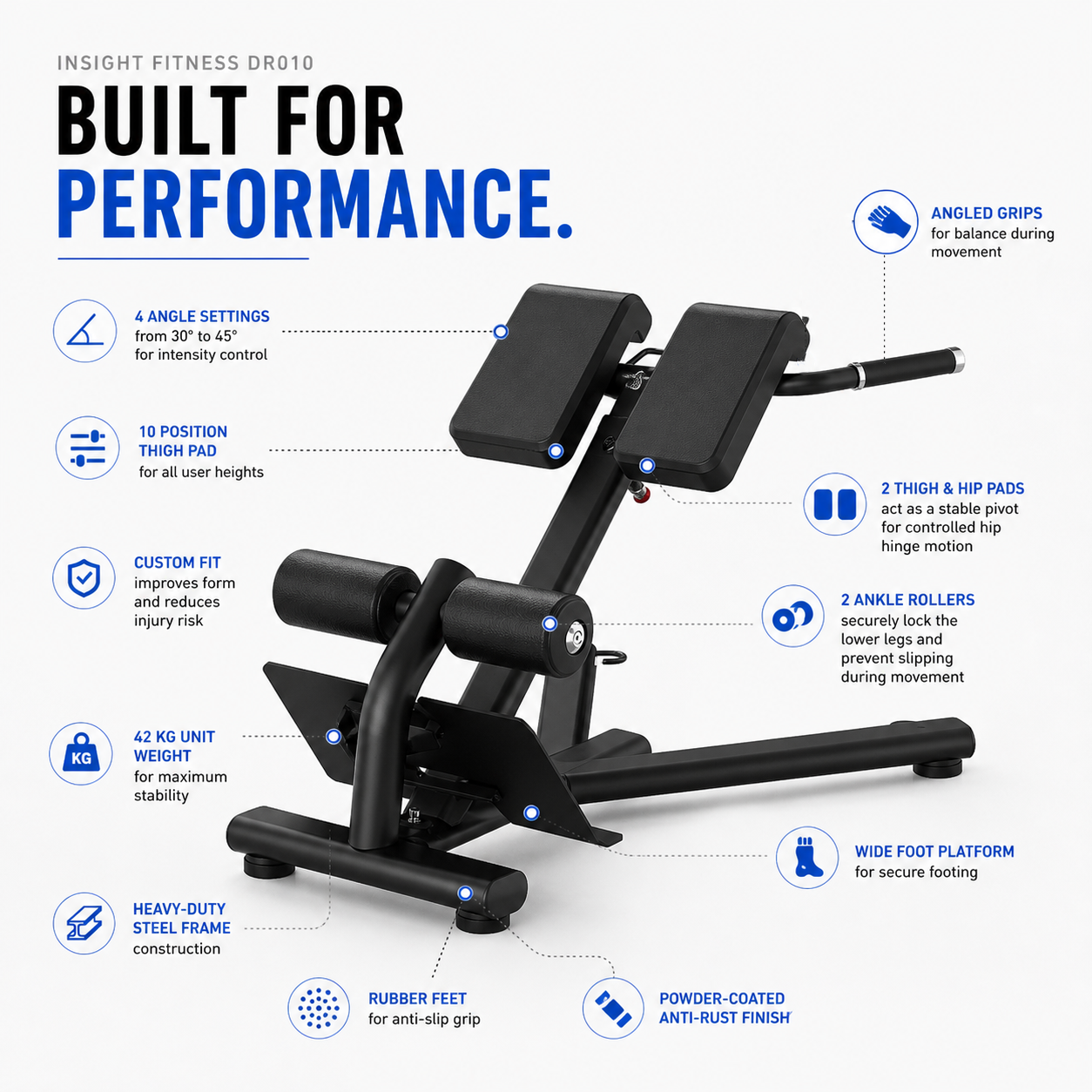 Insight Fitness Back Extension - DR010