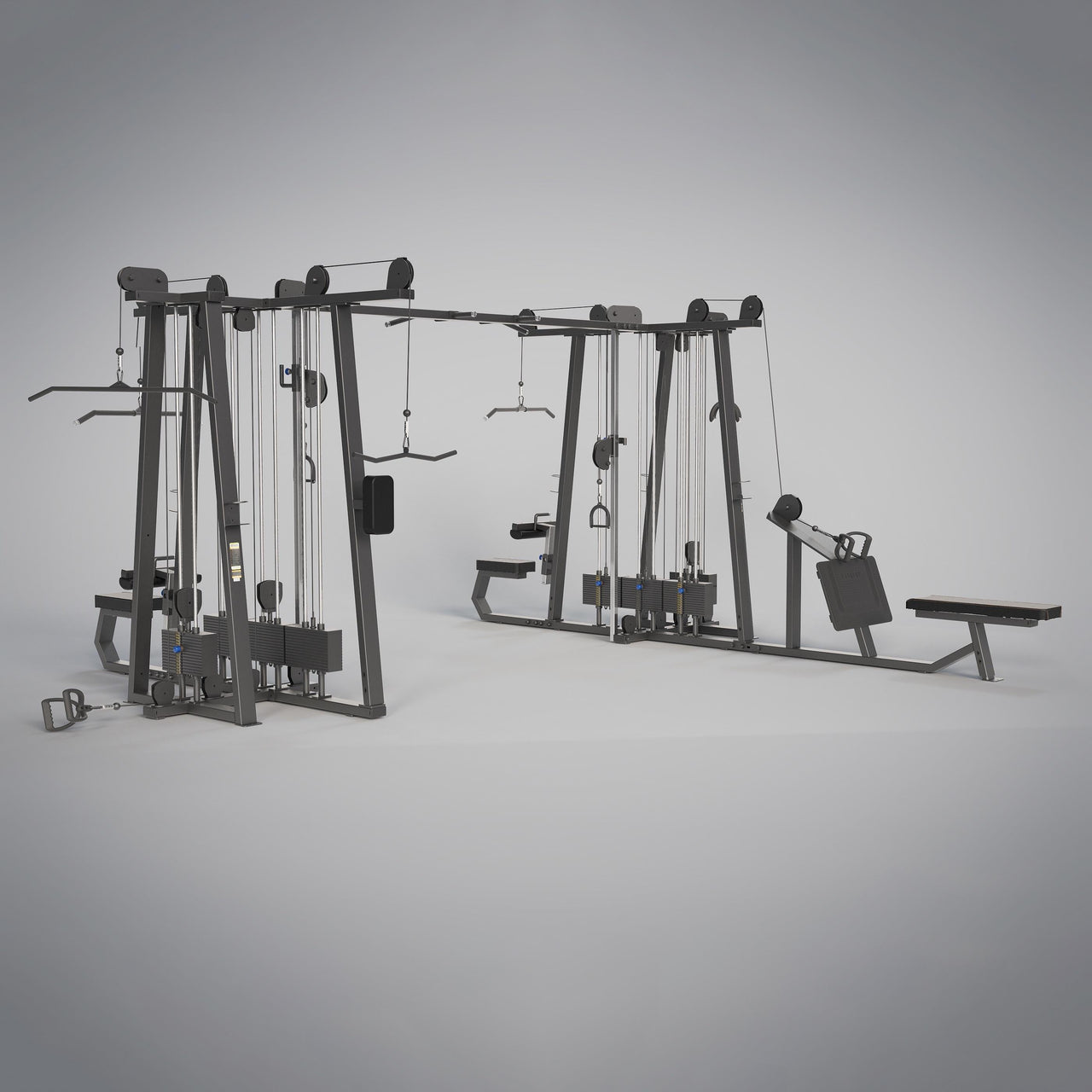 1441 Fitness Prestige Series Multi Station 7 Stack - 41FE3064 