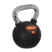 Thumbnail for LiveUp Rubber Coated Kettlebell Black Color - LS2044